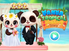 Oyunu Panda Tropical Wedding Story