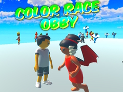 Oyunu Color Race Obby