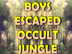 Oyunu Boys Escaped Occult Jungle