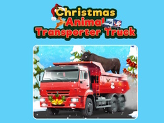 Oyunu Christmas Animal Transporter Truck