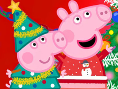 Oyunu Jigsaw Puzzle: Peppa Pig Christmas Preparation