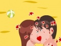 Oyunu Beach Kiss Kiss