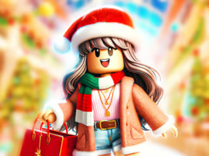 Yapboz: Roblox Noel Alışveriş Merkezi .