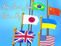 Oyunu Flag Puzzle Jam: Collect Flags