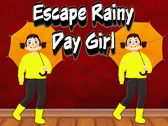 Oyunu Escape Rainy Day Girl