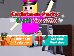 Oyunu Christmas Party: Craft Survival