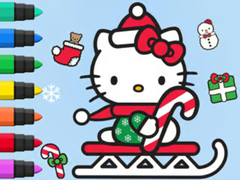 Oyunu Coloring Book: Hello Kitty Christmas