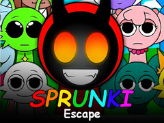 Oyunu Sprunki 3D Escape