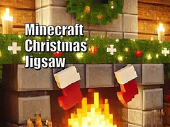 Oyunu Minecraft Christmas Jigsaw