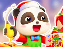 Oyunu Jigsaw Puzzle: Baby Panda Christmas Chef