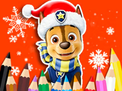 Oyunu Coloring Book: PAW Patrol Christmas