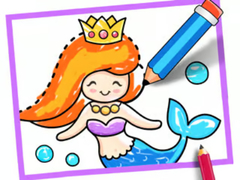 Oyunu Toddler Drawing: Mermaid