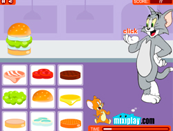 Tom ve Jerry ve hamburger