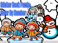 Oyunu Sticker Book Puzzle: Color By Number