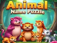 Oyunu Animal Name Puzzle