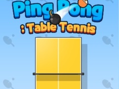 Oyunu Ping Pong Table Tennis