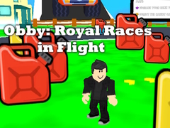 Oyunu Obby: Royal Races in Flight