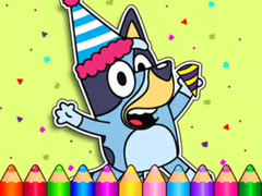 Oyunu Coloring Book: Bluey's Birthday