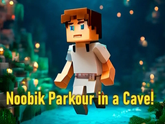 Oyunu Noobik Parkour in a Cave!