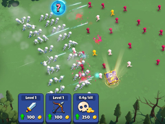 Oyunu Stickman Tower Defense Idle 3D