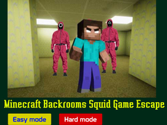 Oyunu Minecraft Backrooms Squid Game Escape