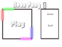 Oyunu Neon Pong 1