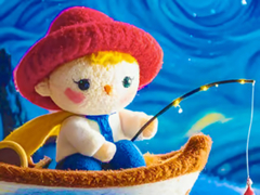 Oyunu Jigsaw Puzzle: Starry Night Fishing