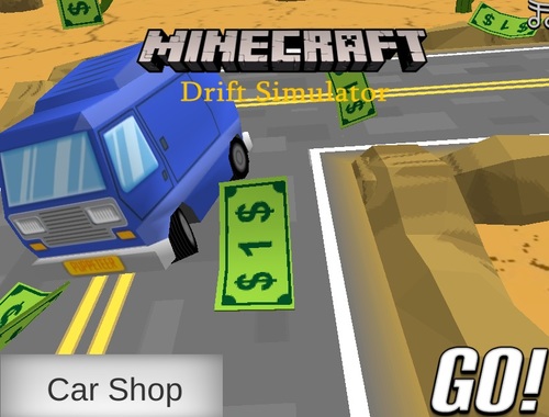Minecraft Drift simülatörü .
