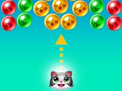 Oyunu Save the cats Bubble shooter