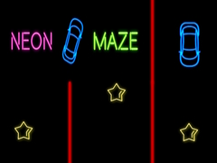 Oyunu Neon Car Maze