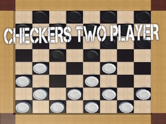 Oyunu Checkers Two Player