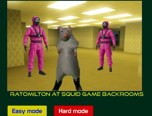 Squid Game Backrooms'ta Ratomilton .
