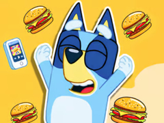 Oyunu Jigsaw Puzzle: Burger Dog Bluey