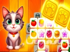 Oyunu Cat Town Tile Match Puzzle