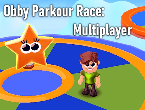 Obby Parkour Yarışı: Çok Oyuncu .