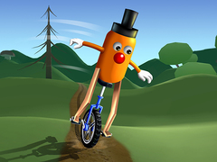 Oyunu Unicycle Balance 3D