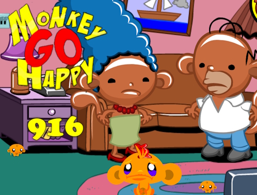 Monkey Git Happy Stage 916 .