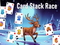 Oyunu Card Stack Race