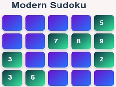 Oyunu Modern Sudoku