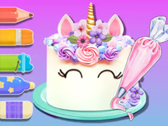 Oyunu Coloring Book: Unicorn Cake