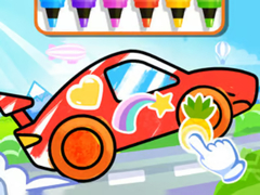 Oyunu Coloring Book: Racing Car