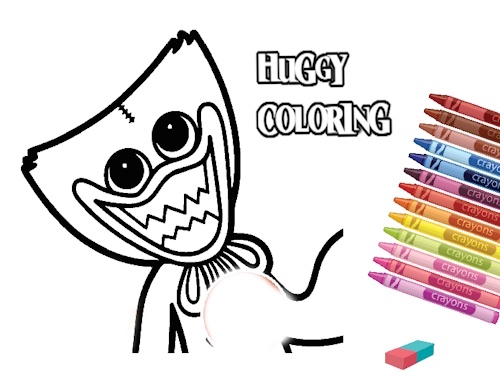 Huggy boyama 