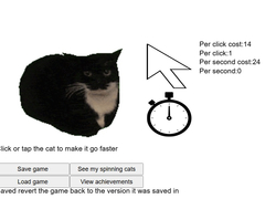 Oyunu Spinning Cat Clicker