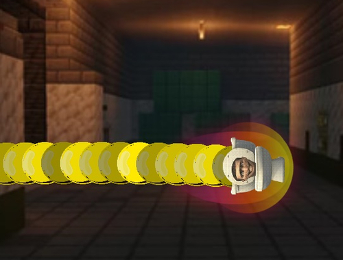 Skibidi tuvalet yılanı. Minecraft'ta IO .