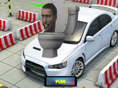 Oyunu Skibidi Toilet Parking Car