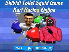 Oyunu Skibidi Toilet Squid Game Kart Racing Online