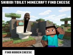 Oyunu Skibidi Toilet Minecraft Find Cheese