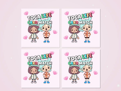 Oyunu Toca Life Memory Card Match