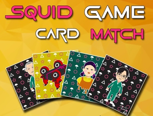 Squid Game Hafıza Kartı Maçı .