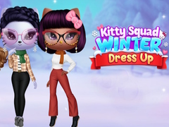 Oyunu Kitty Squad Winter Dress up